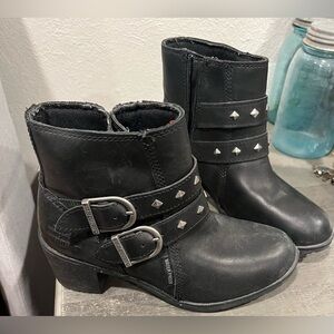 ๐ฅ๐ฅHP๐ฅ๐ฅ Harley Davidson Women's Abney Waterproof Studded Motorcycle Riding Boots
